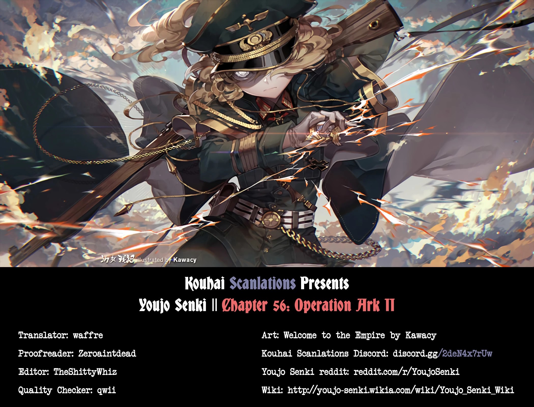 Youjo Senki Chapter 56 page 64 - Chapter 56: Operation Ark II