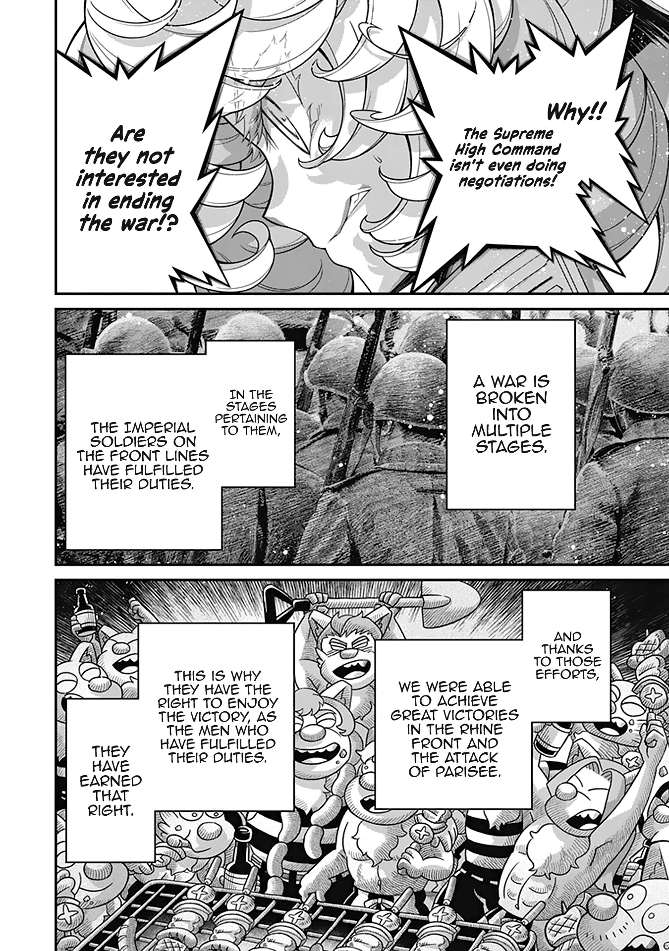 Youjo Senki Chapter 57 page 34 - Chapter 57: How to Use the Victory I