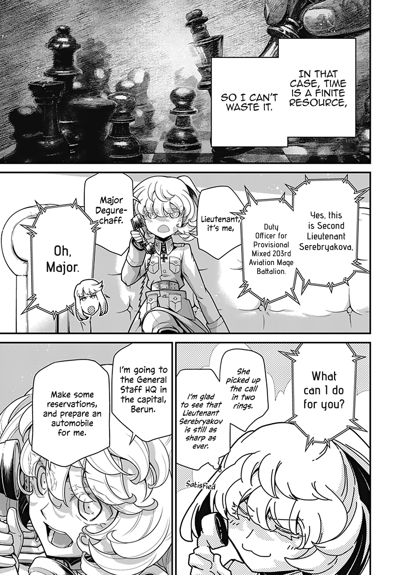 Youjo Senki Chapter 57 page 39 - Chapter 57: How to Use the Victory I