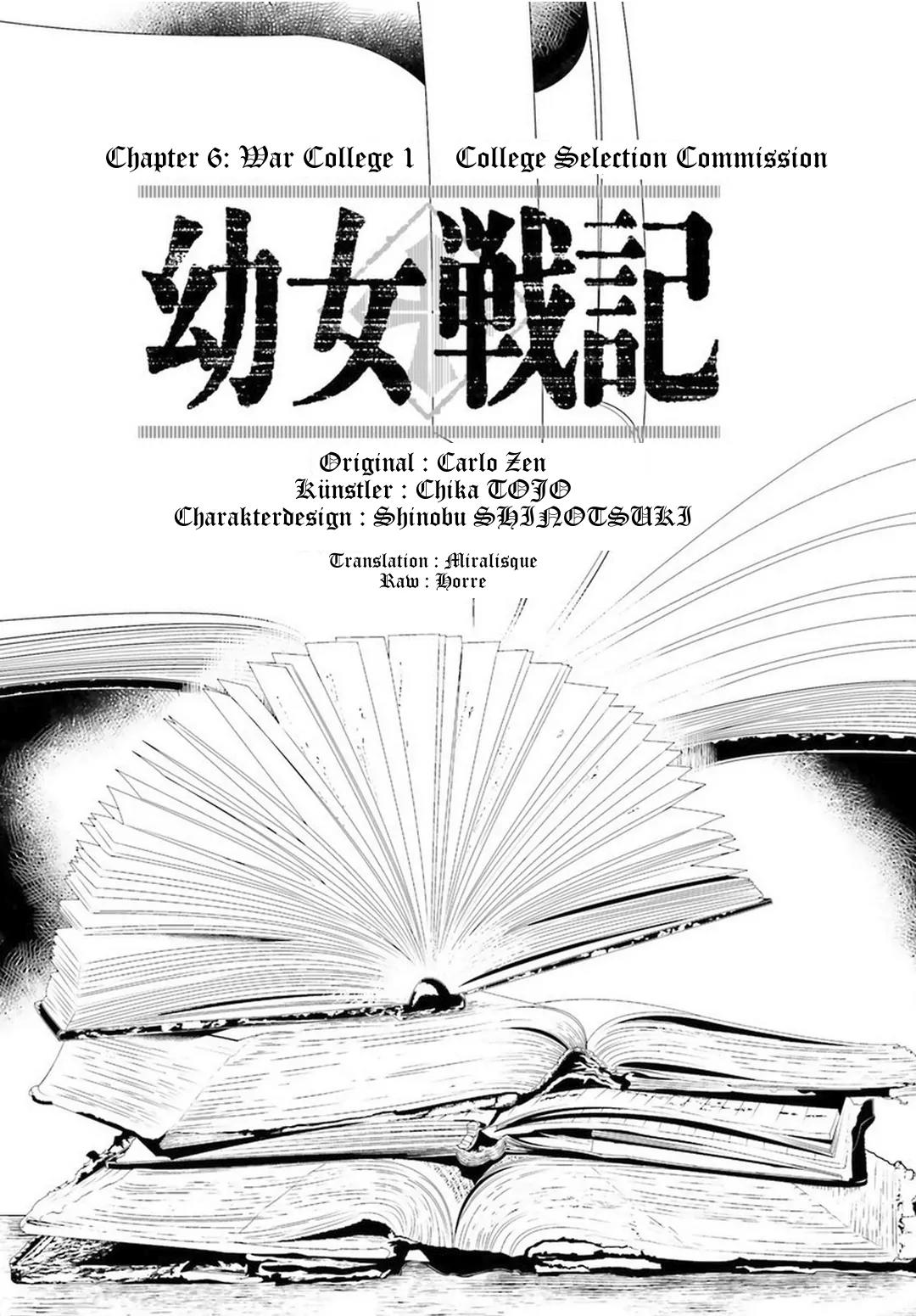 Youjo Senki Chapter 6 page 15 - Chapter 6: War College 1