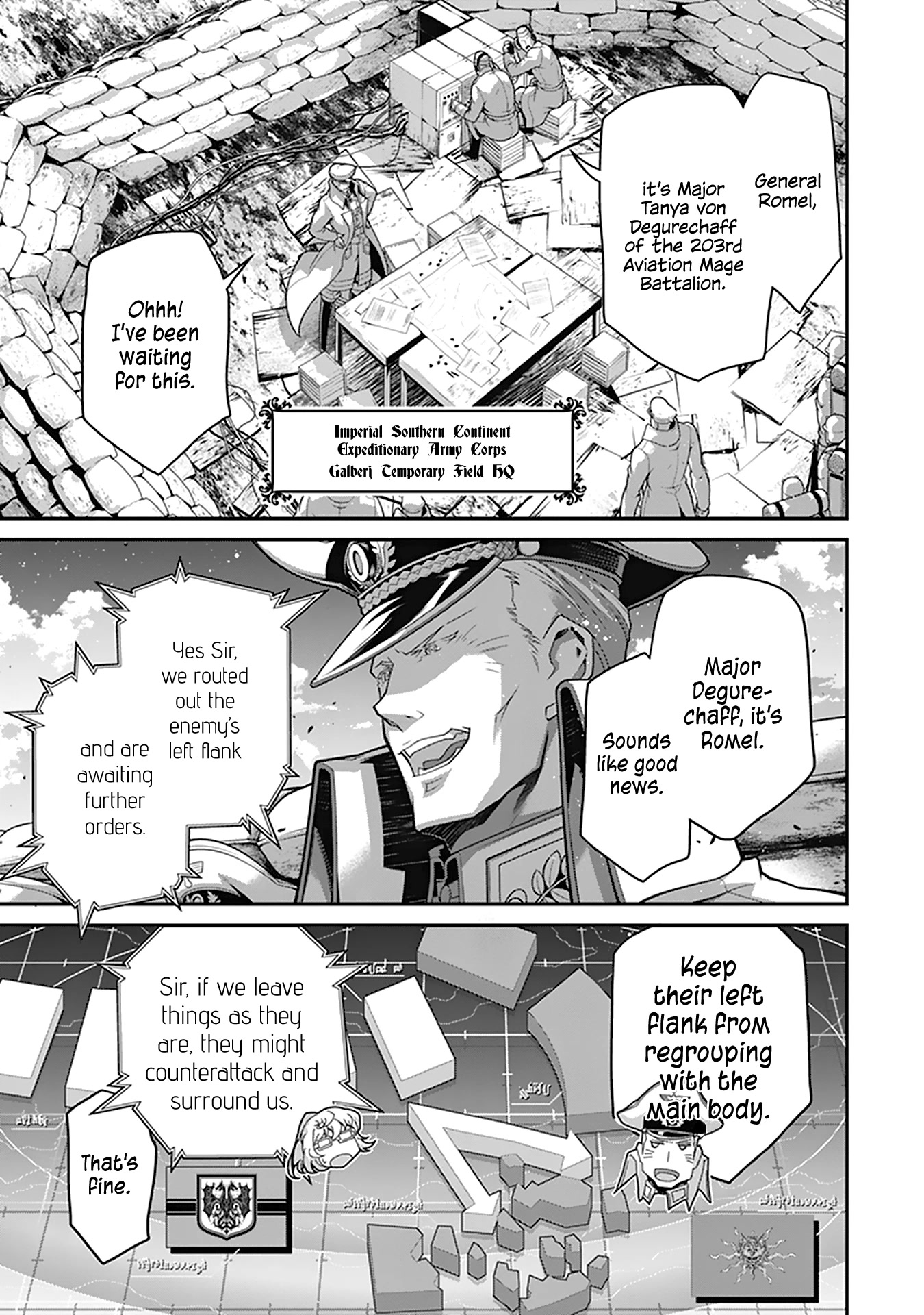 Youjo Senki Chapter 62 page 16 - Chapter 62: The Southern Campaign II