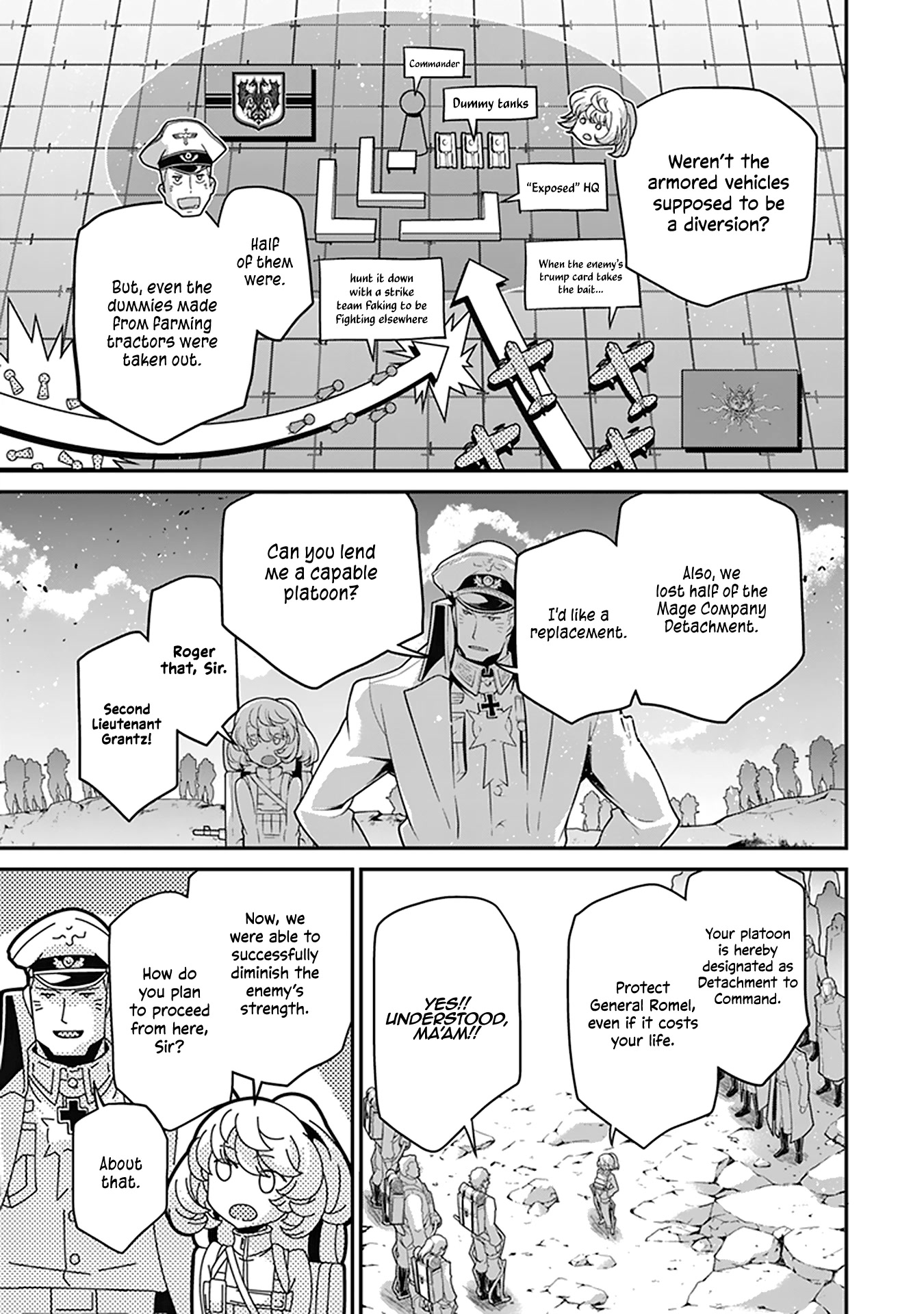 Youjo Senki Chapter 62 page 64 - Chapter 62: The Southern Campaign II
