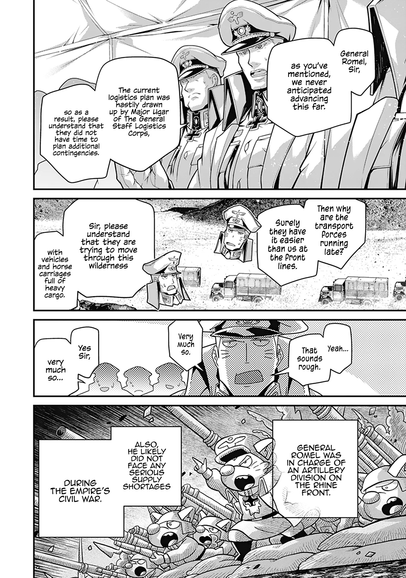 Youjo Senki Chapter 64 page 8 - Chapter 64: The Southern Campaign IV