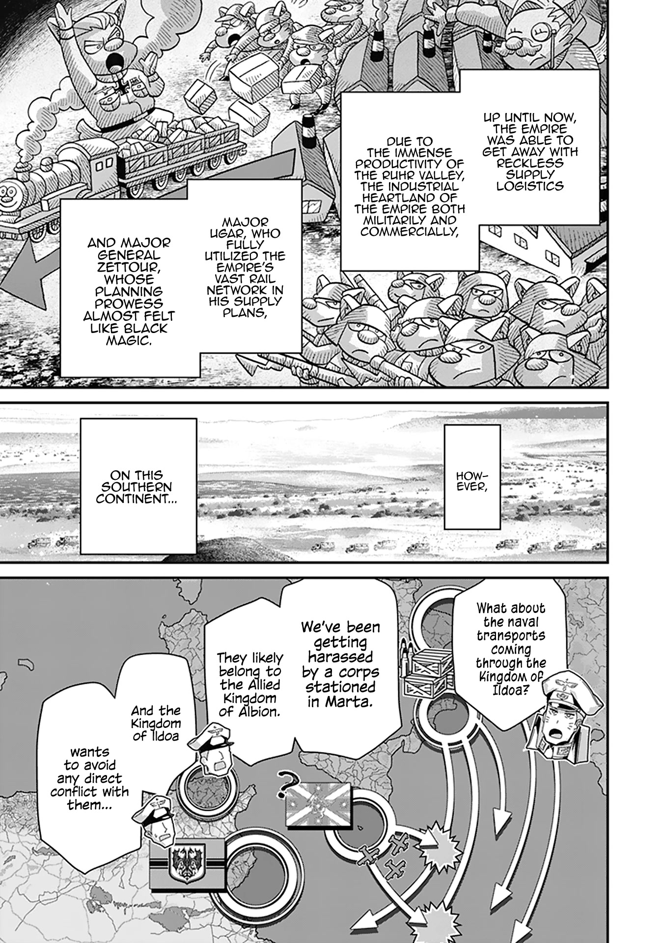 Youjo Senki Chapter 64 page 9 - Chapter 64: The Southern Campaign IV