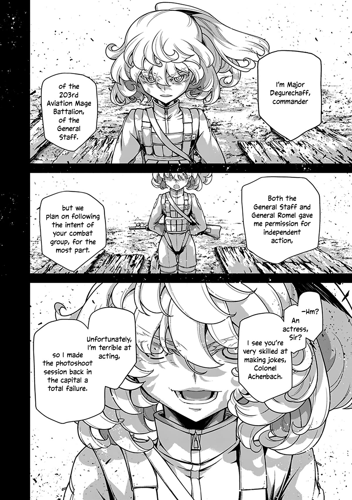 Youjo Senki Chapter 68 page 11 - Chapter 68: The Southern Campaign VIII