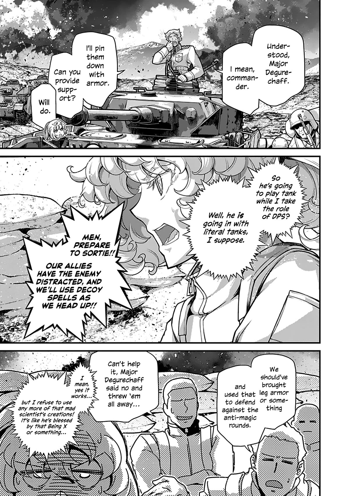 Youjo Senki Chapter 69 page 3 - Chapter 69: The Southern Campaign IX