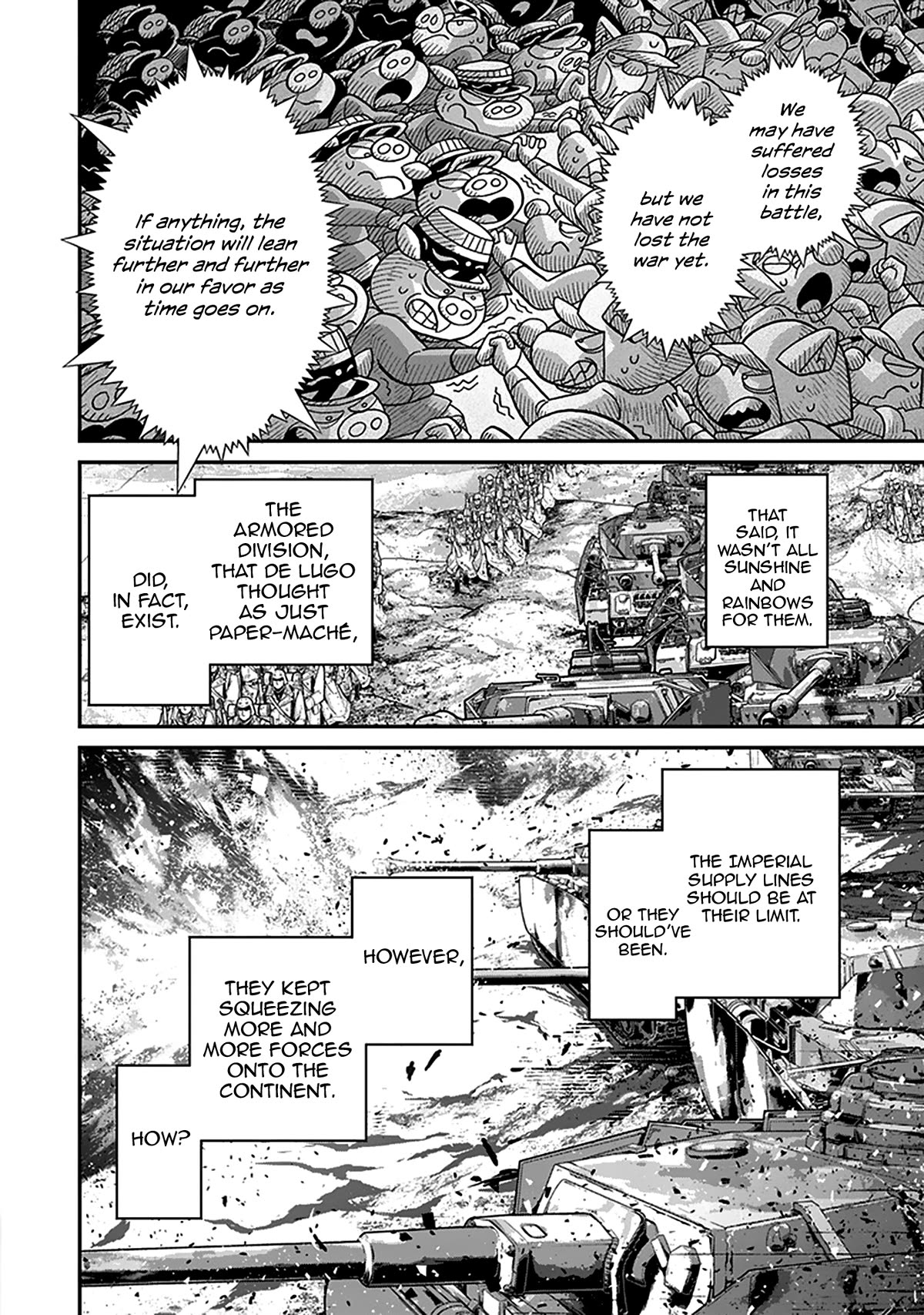 Youjo Senki Chapter 70 page 12 - Chapter 70: The Southern Campaign X