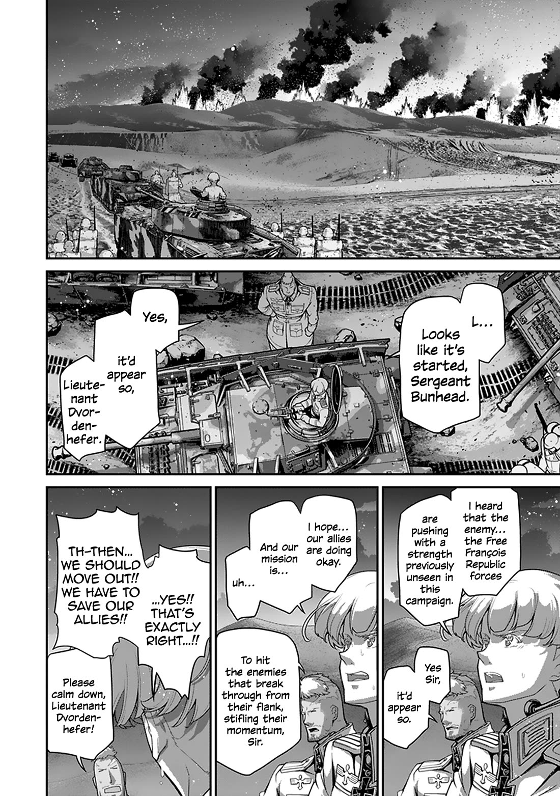 Youjo Senki Chapter 72 page 6 - Chapter 72: Scorched Autumn II