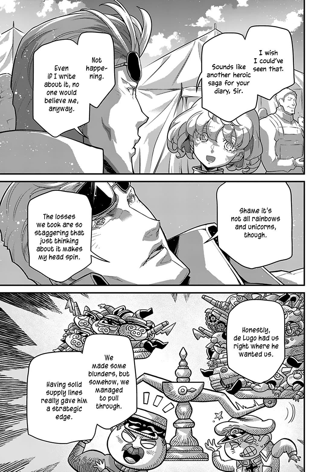 Youjo Senki Chapter 74 page 3 - Chapter 74: Scorched Autumn IV