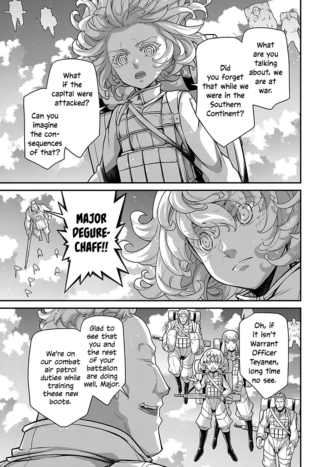 Youjo Senki Chapter 75 page 18 - Chapter 75: A Long-Range Reconnaissance Mission I