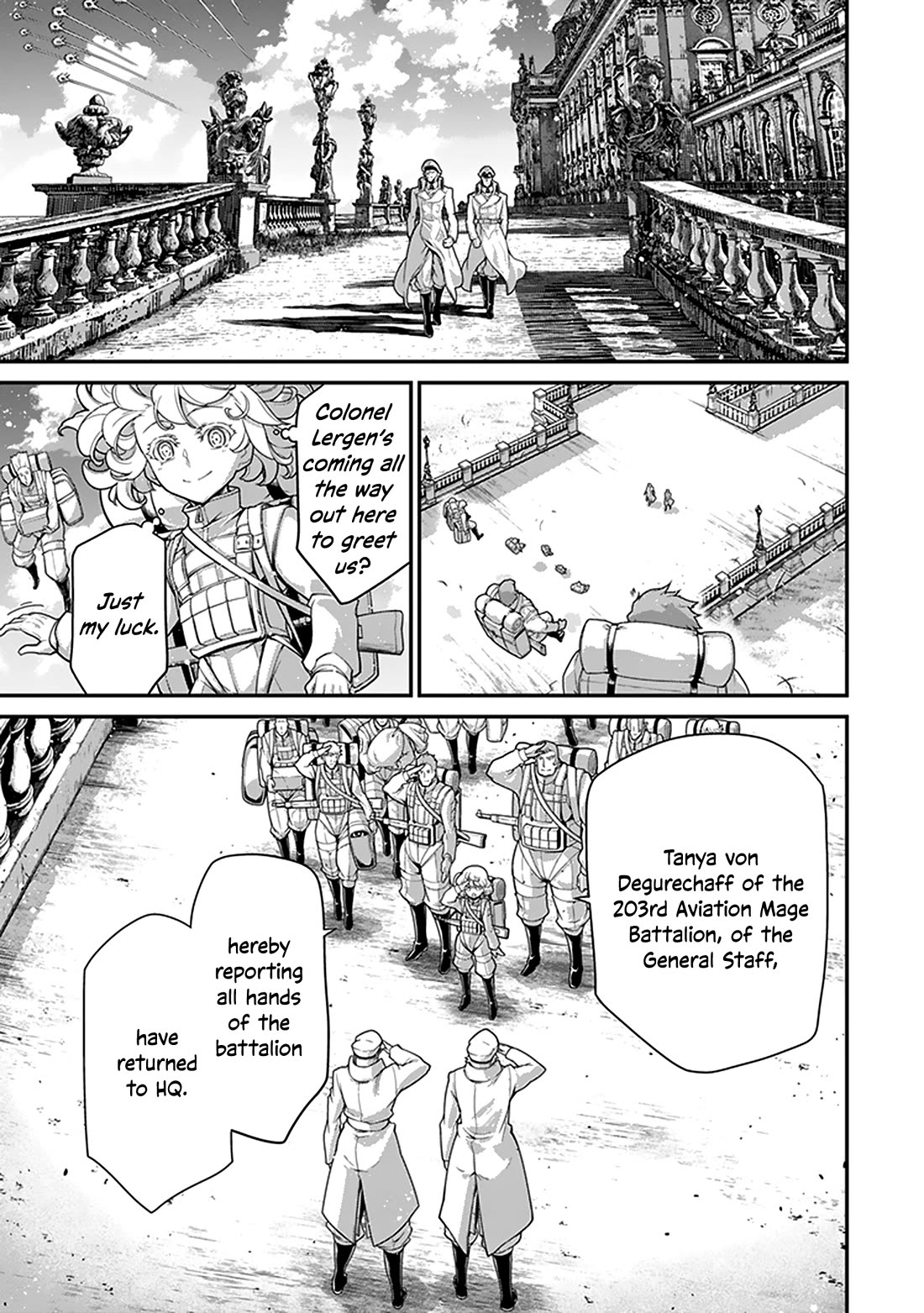 Youjo Senki Chapter 75 page 22 - Chapter 75: A Long-Range Reconnaissance Mission I