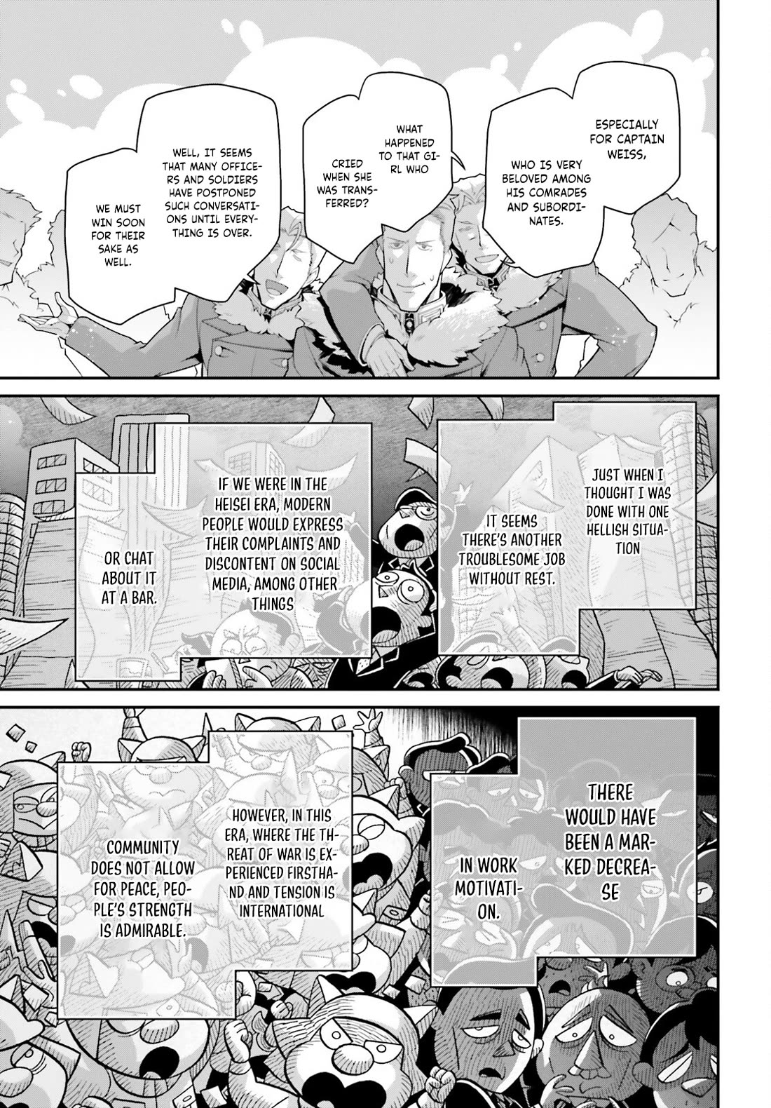 Youjo Senki Chapter 76 page 15 - Chapter 76: Long-Distance Reconnaissance Mission II