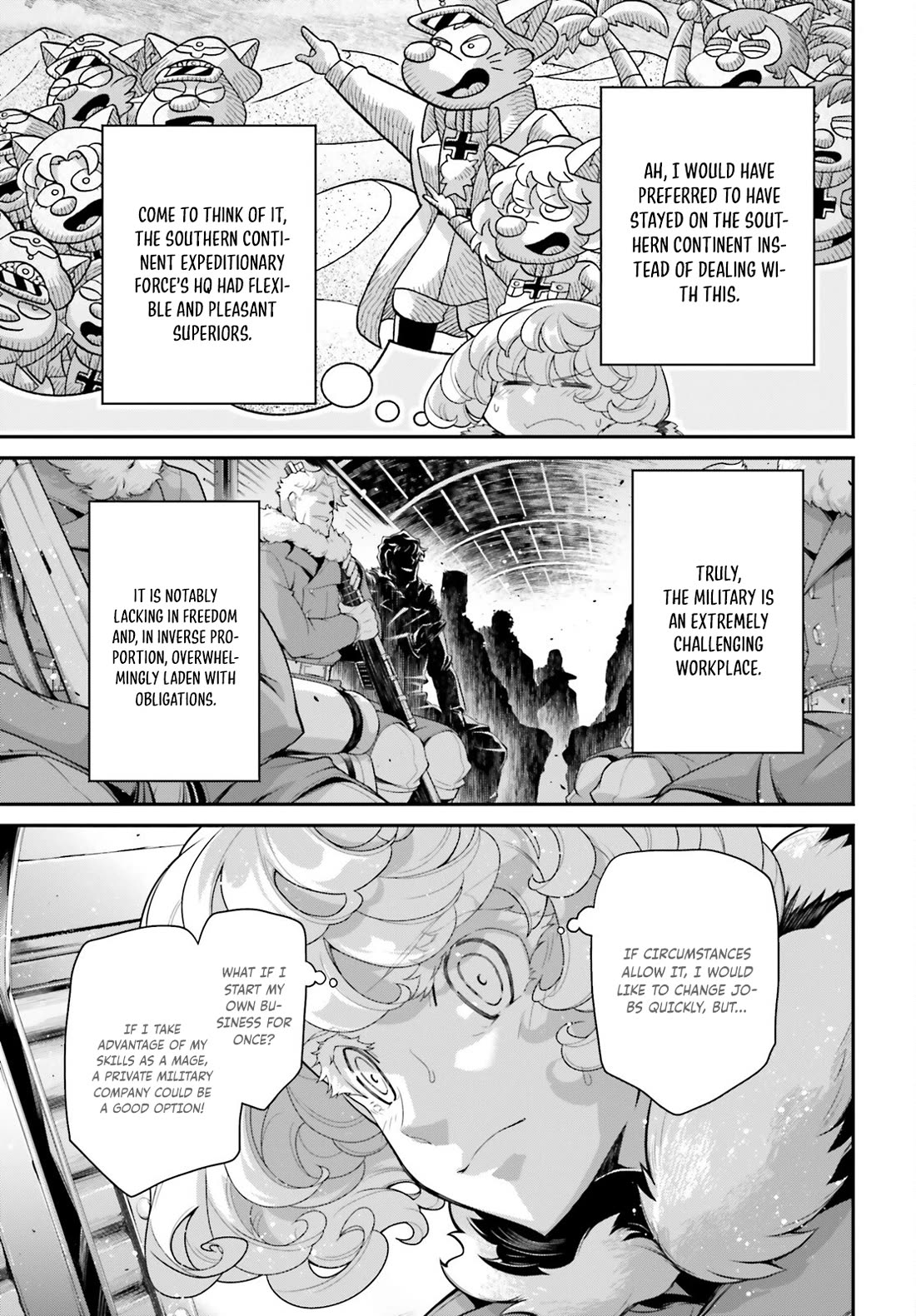 Youjo Senki Chapter 76 page 9 - Chapter 76: Long-Distance Reconnaissance Mission II