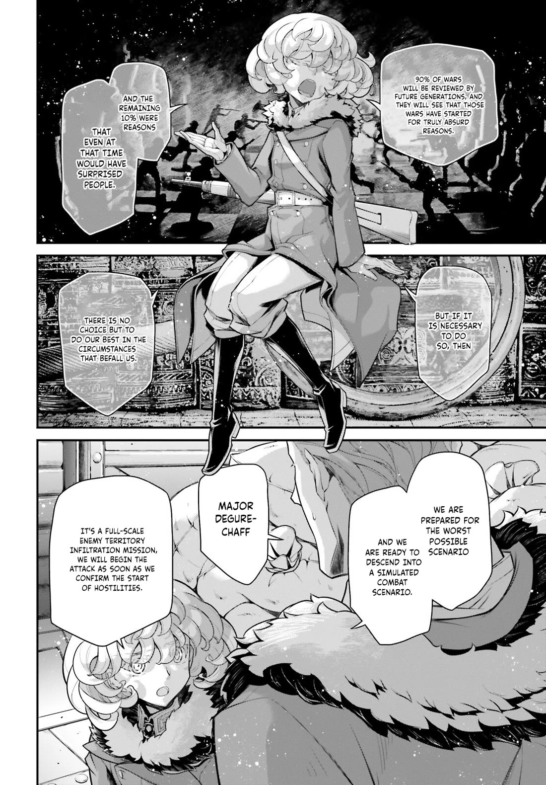 Youjo Senki Chapter 77 page 8 - Chapter 77: Long-Distance Reconnaissance Mission III