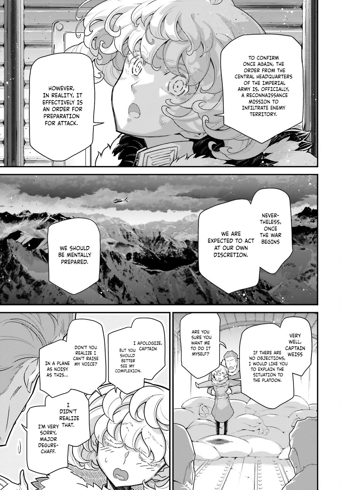 Youjo Senki Chapter 77 page 9 - Chapter 77: Long-Distance Reconnaissance Mission III