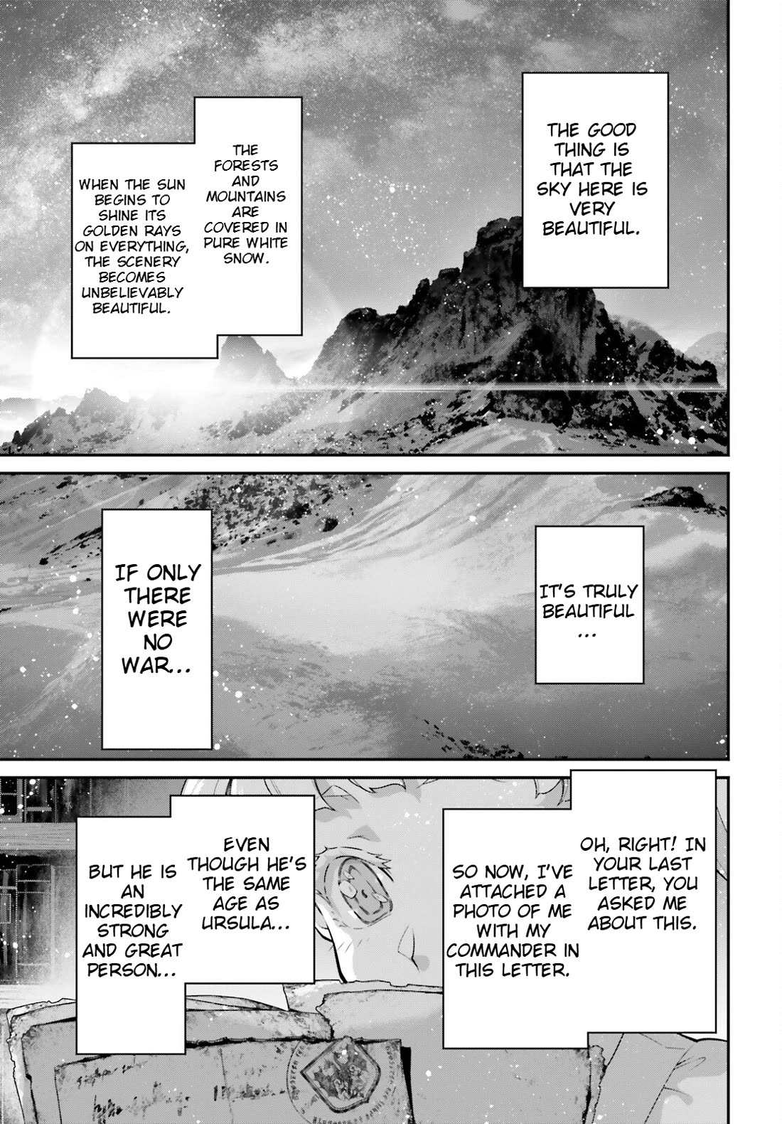 Youjo Senki Chapter 81.5 page 13 - Chapter 81.5: Grantz's Letter II