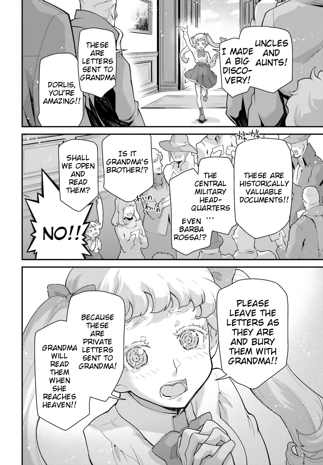 Youjo Senki Chapter 81.5 page 18 - Chapter 81.5: Grantz's Letter II