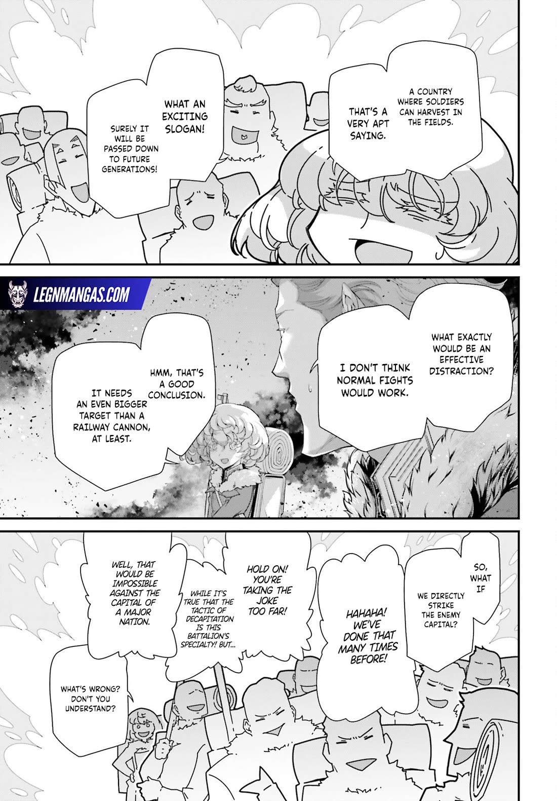 Youjo Senki Chapter 81 page 14 - Chapter 81: Long-Distance Reconnaissance Mission VII