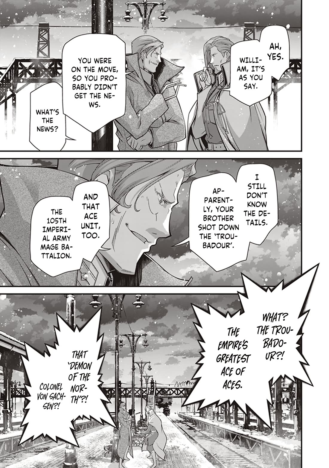 Youjo Senki Chapter 84 page 10 - Chapter 84: Goodwill Visit I