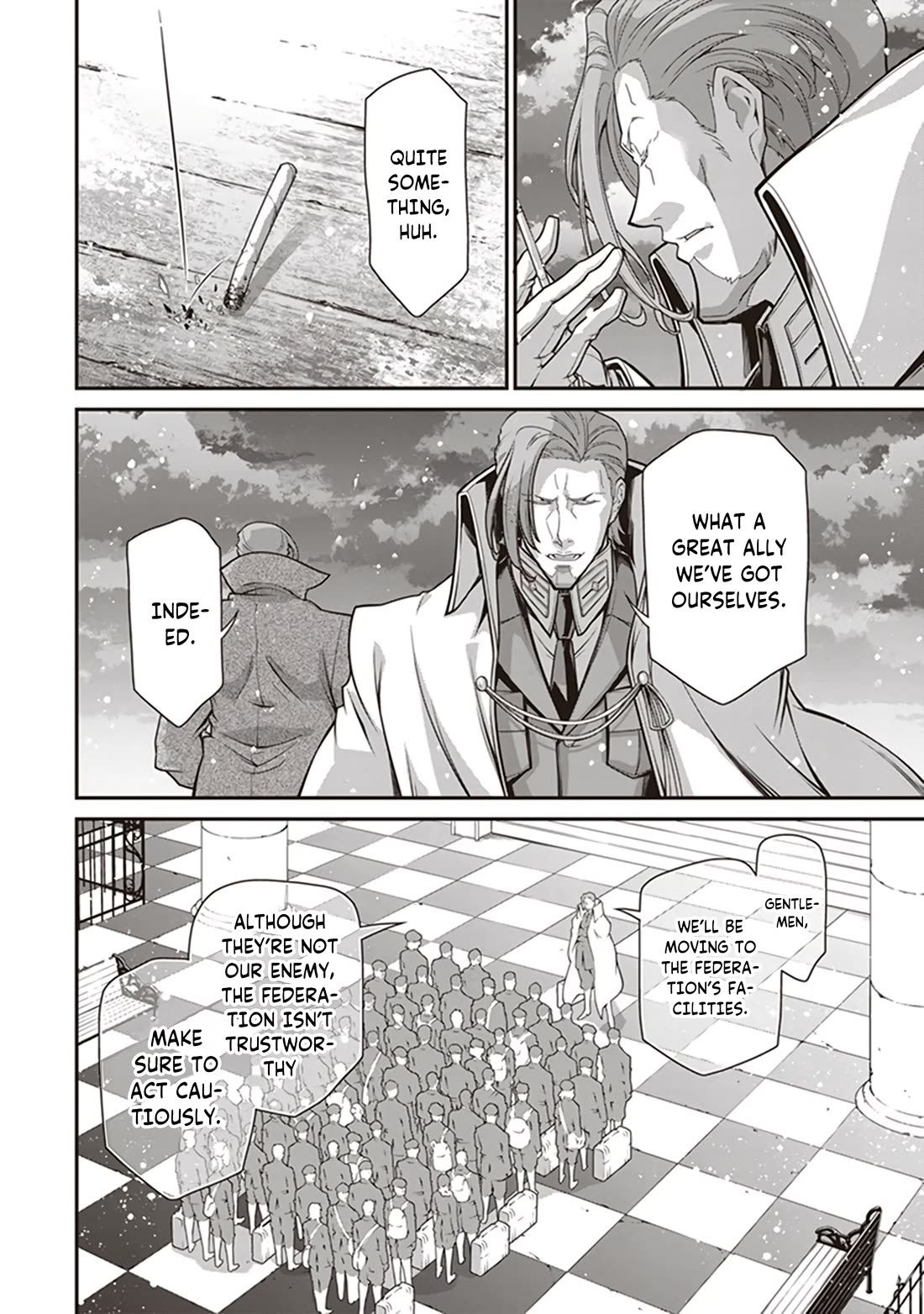 Youjo Senki Chapter 84 page 13 - Chapter 84: Goodwill Visit I