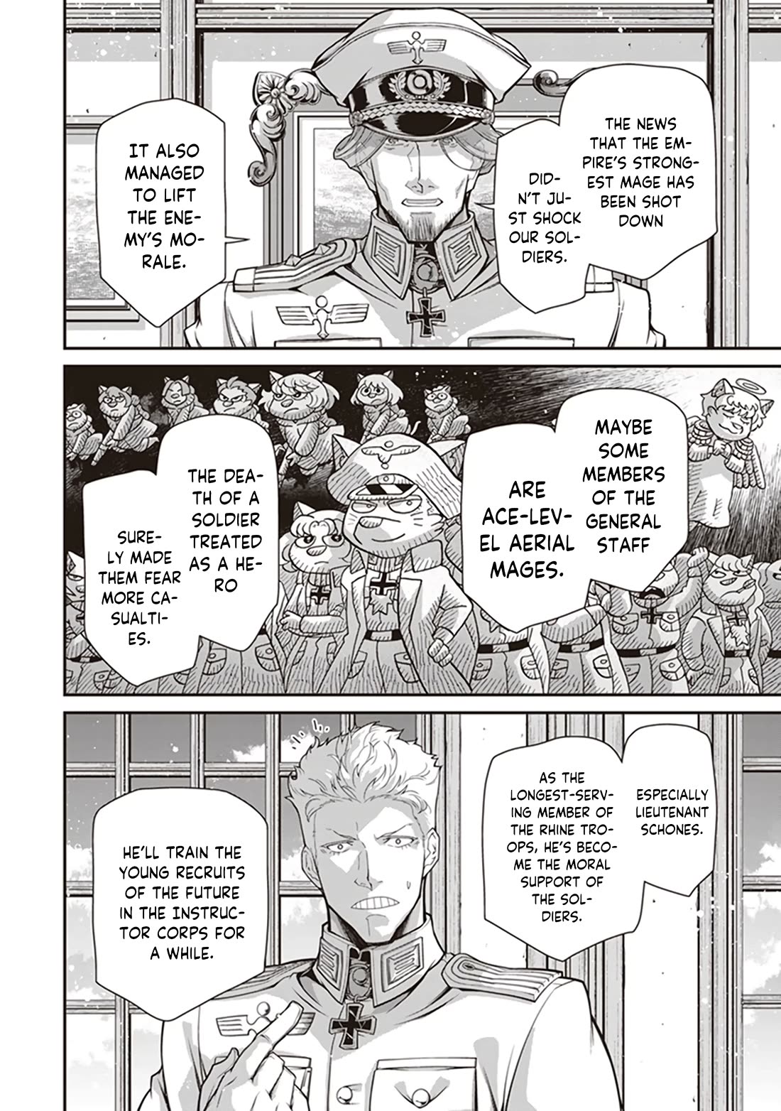 Youjo Senki Chapter 84 page 17 - Chapter 84: Goodwill Visit I