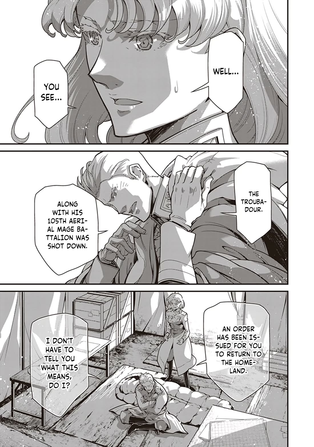 Youjo Senki Chapter 84 page 22 - Chapter 84: Goodwill Visit I