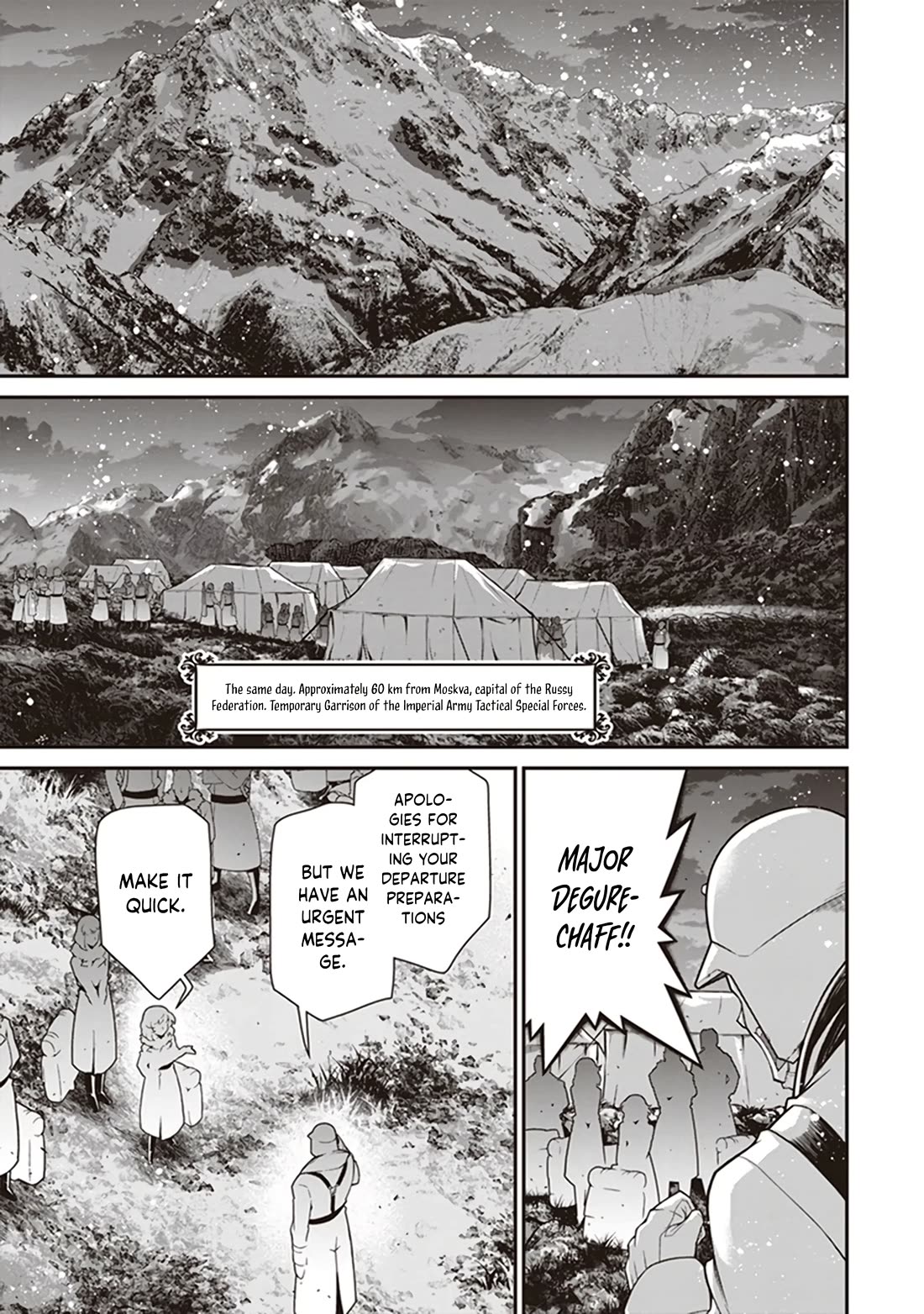 Youjo Senki Chapter 84 page 26 - Chapter 84: Goodwill Visit I