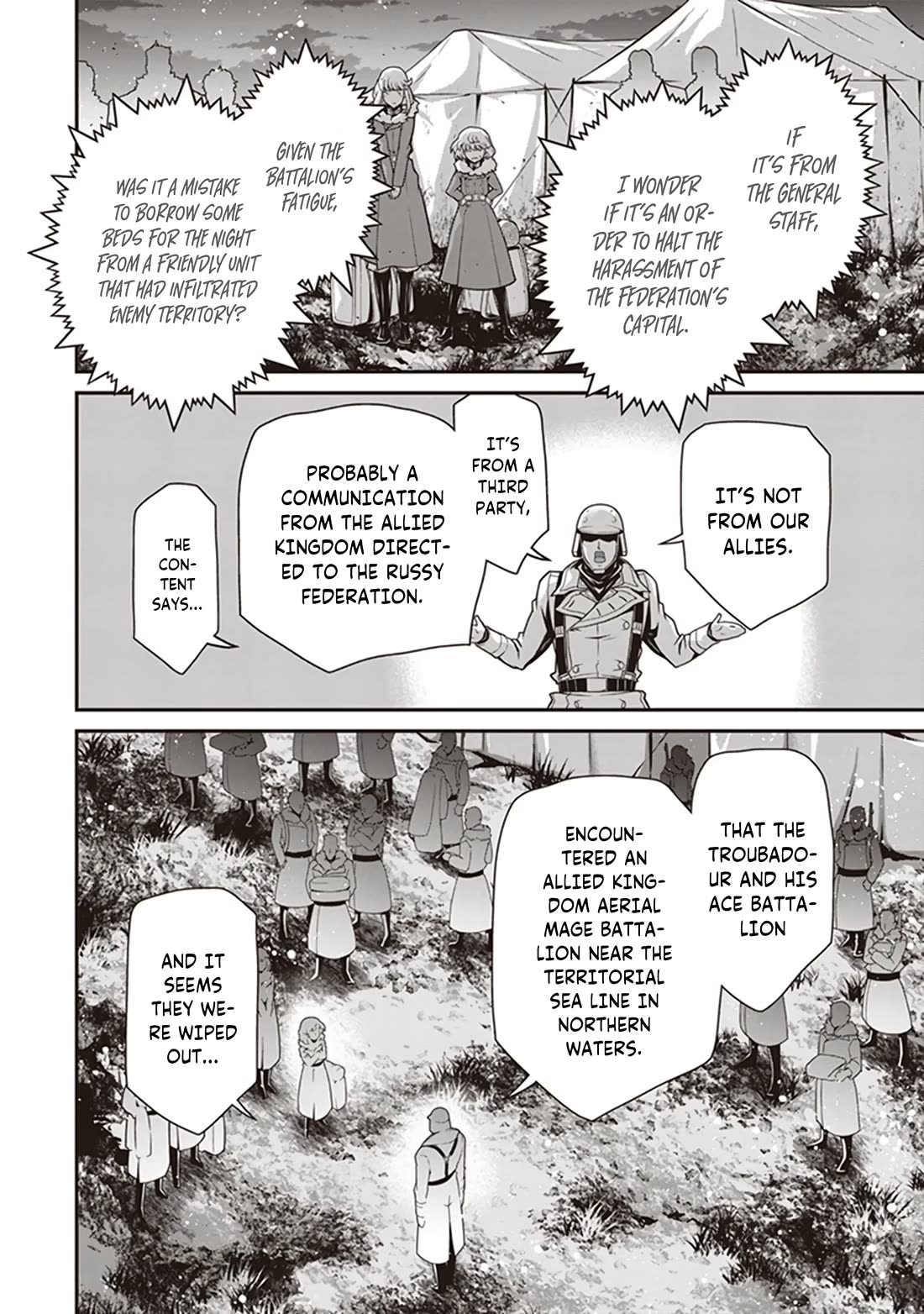 Youjo Senki Chapter 84 page 27 - Chapter 84: Goodwill Visit I