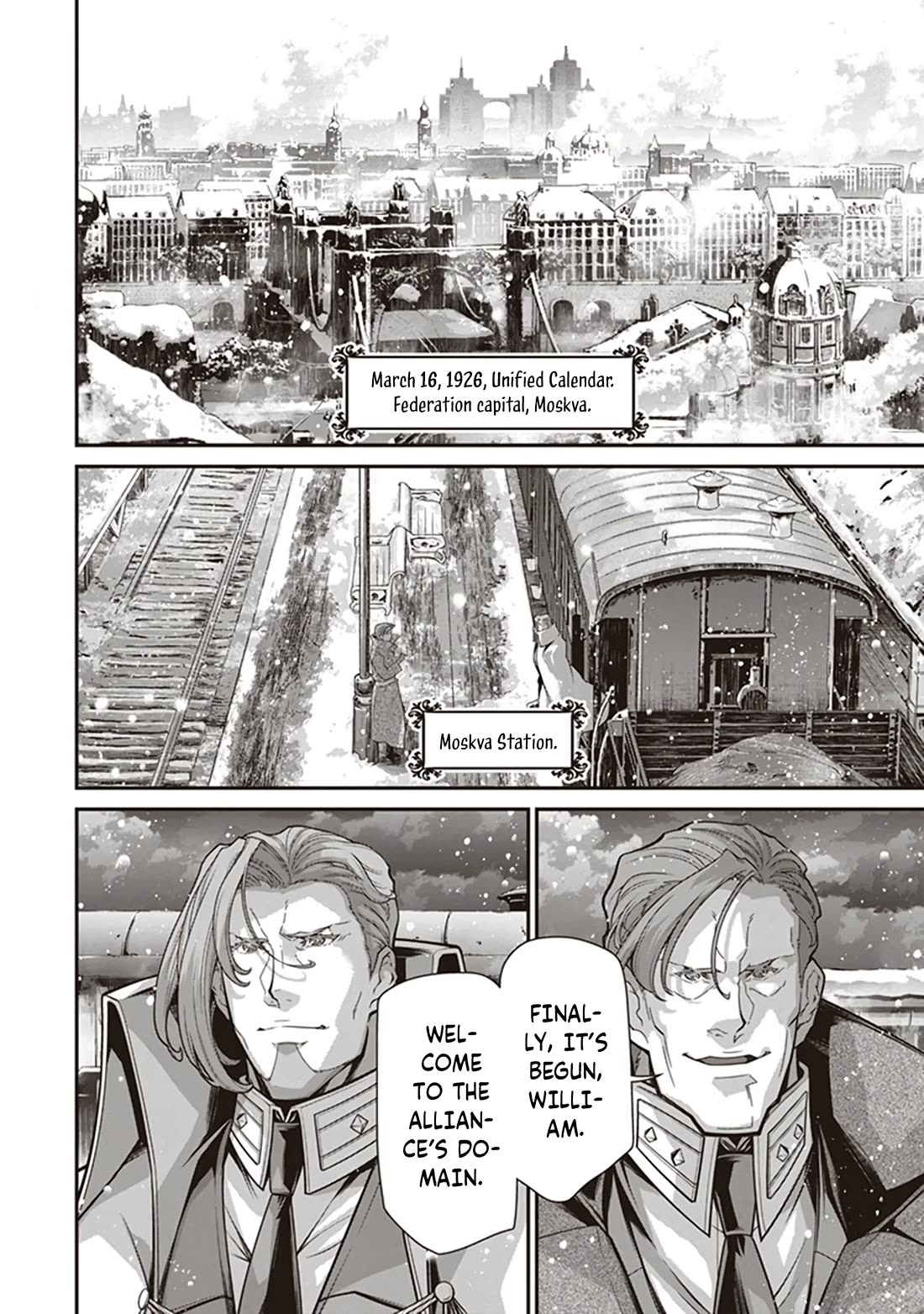 Youjo Senki Chapter 84 page 3 - Chapter 84: Goodwill Visit I