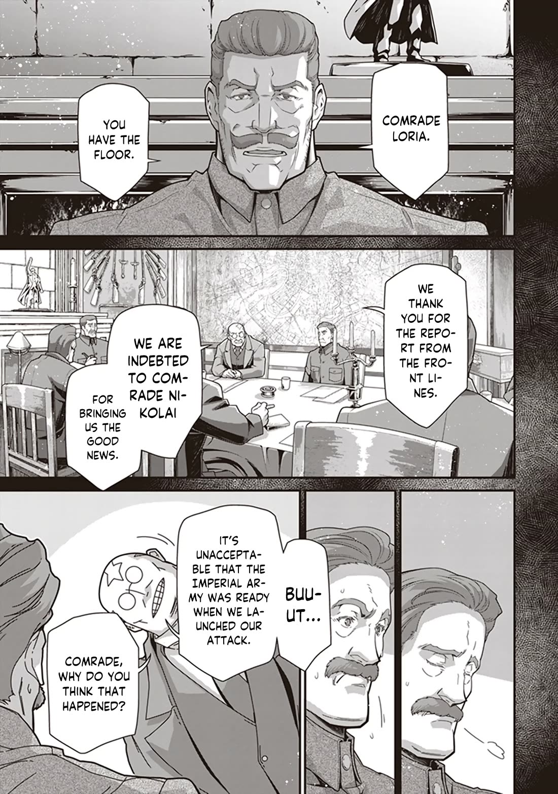 Youjo Senki Chapter 84 page 37 - Chapter 84: Goodwill Visit I