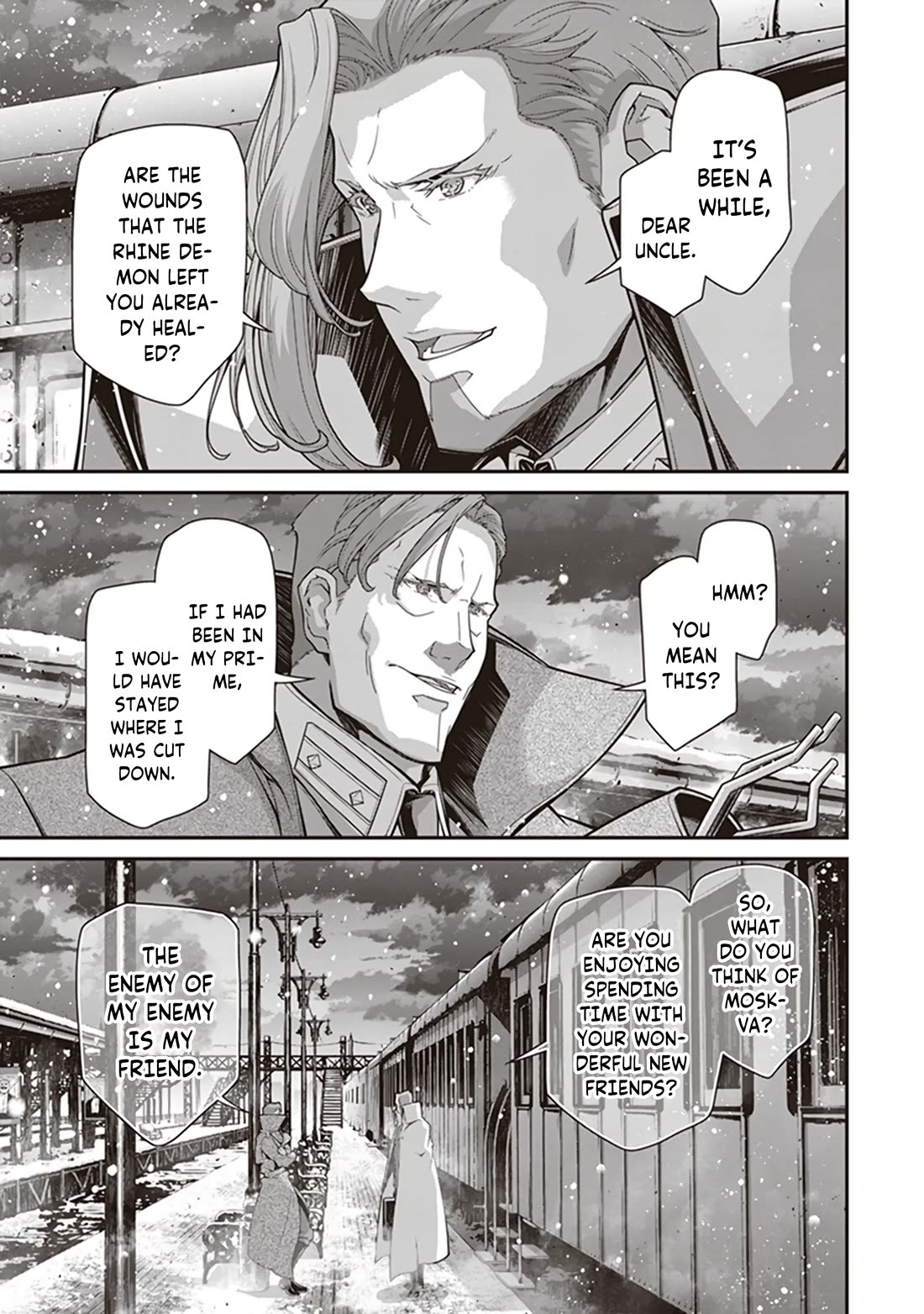 Youjo Senki Chapter 84 page 4 - Chapter 84: Goodwill Visit I