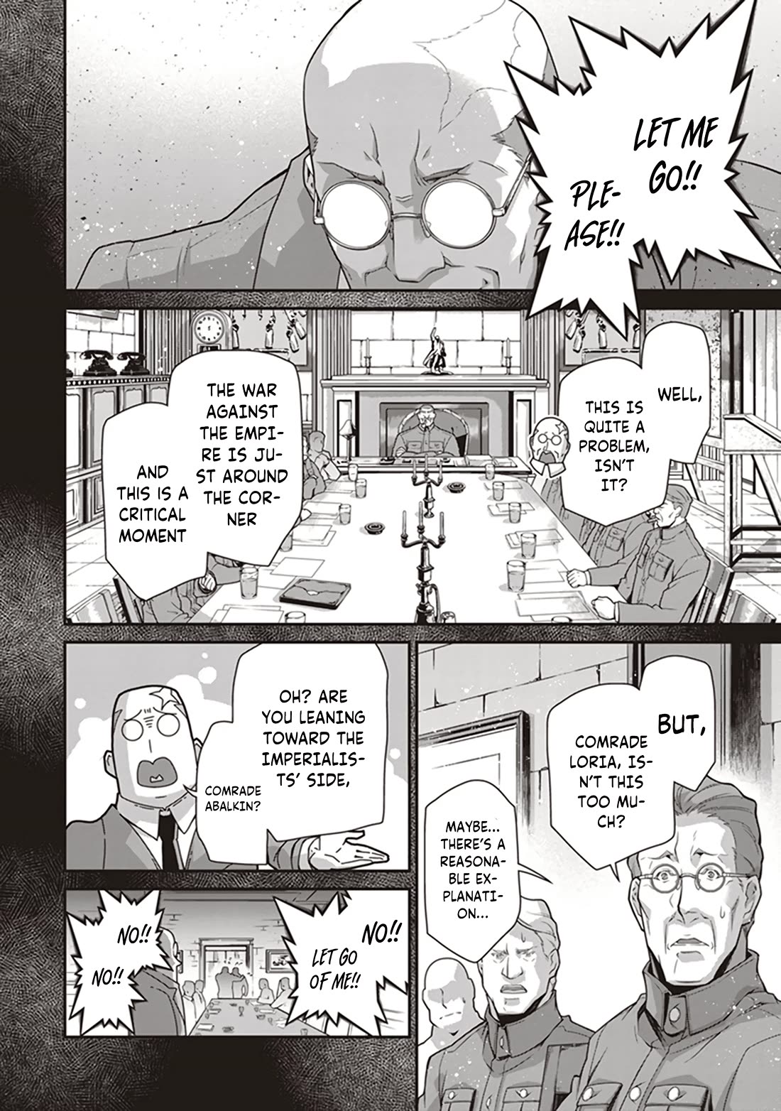 Youjo Senki Chapter 84 page 40 - Chapter 84: Goodwill Visit I
