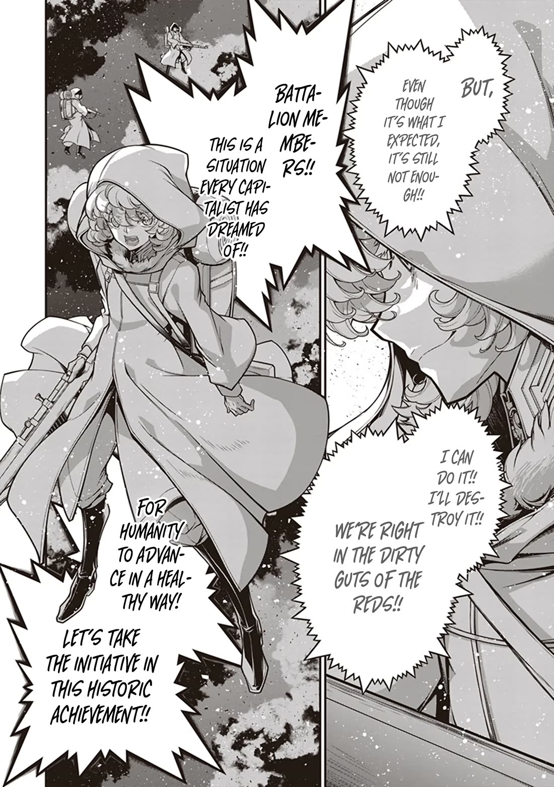 Youjo Senki Chapter 84 page 56 - Chapter 84: Goodwill Visit I
