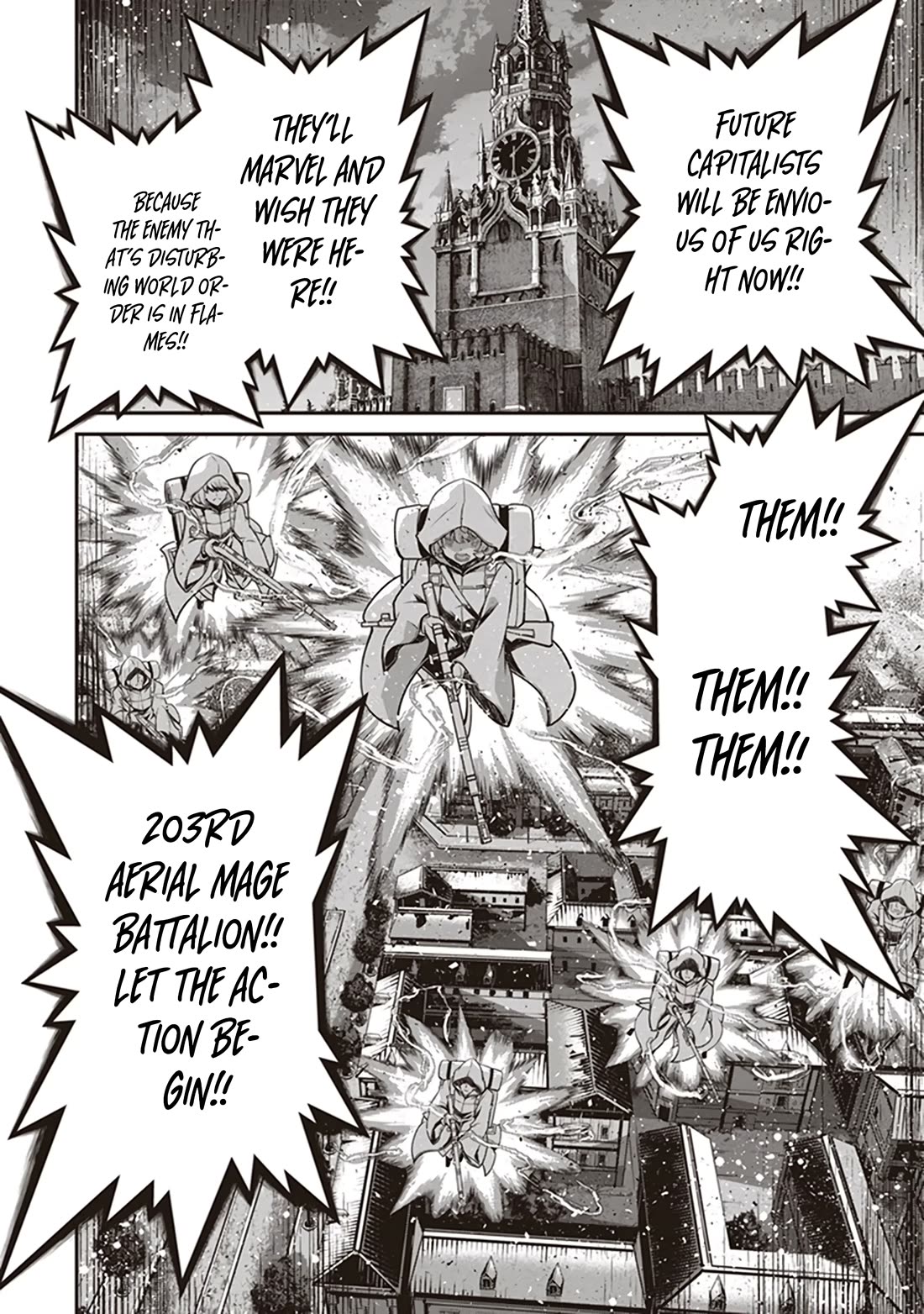 Youjo Senki Chapter 84 page 58 - Chapter 84: Goodwill Visit I