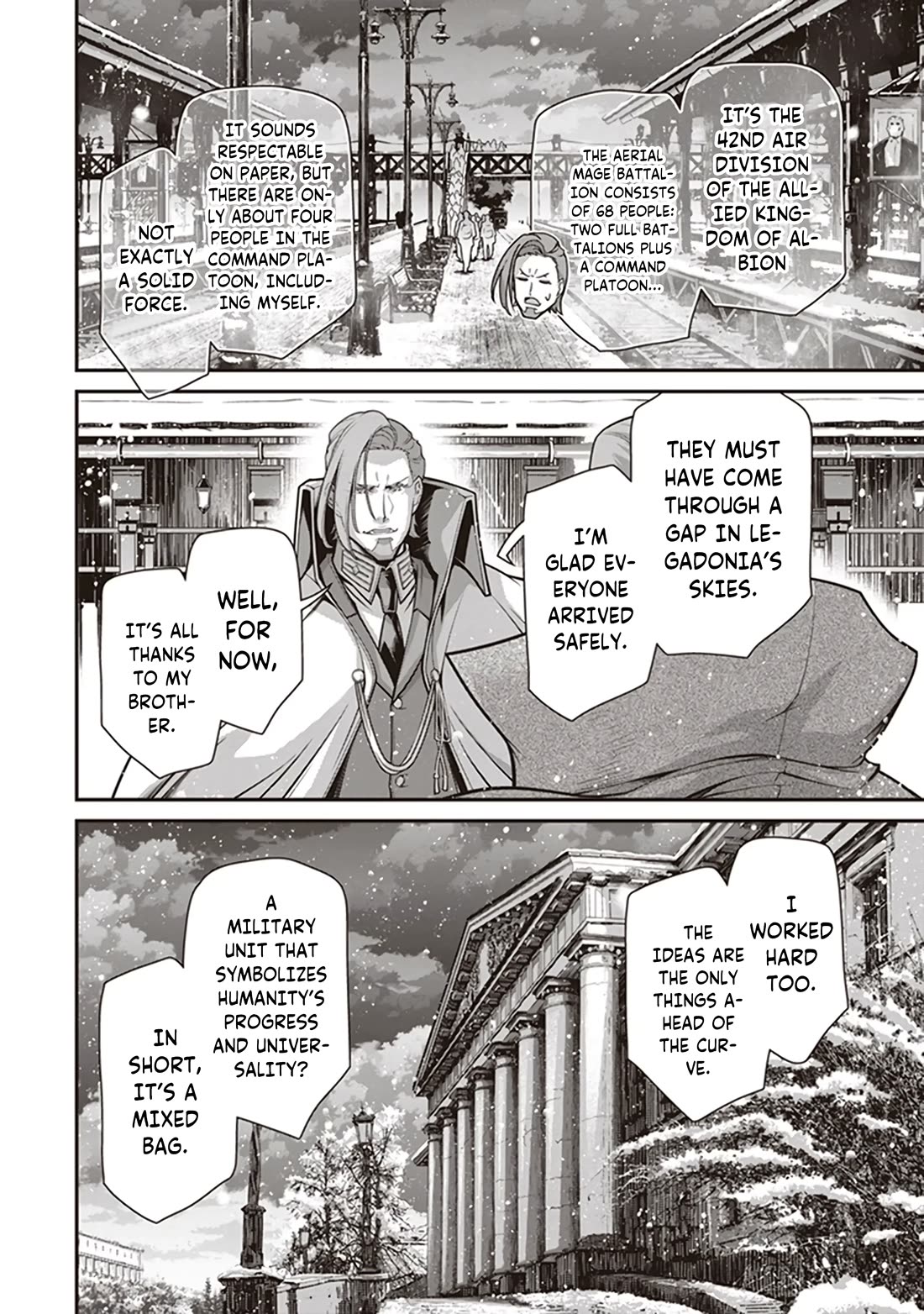 Youjo Senki Chapter 84 page 7 - Chapter 84: Goodwill Visit I