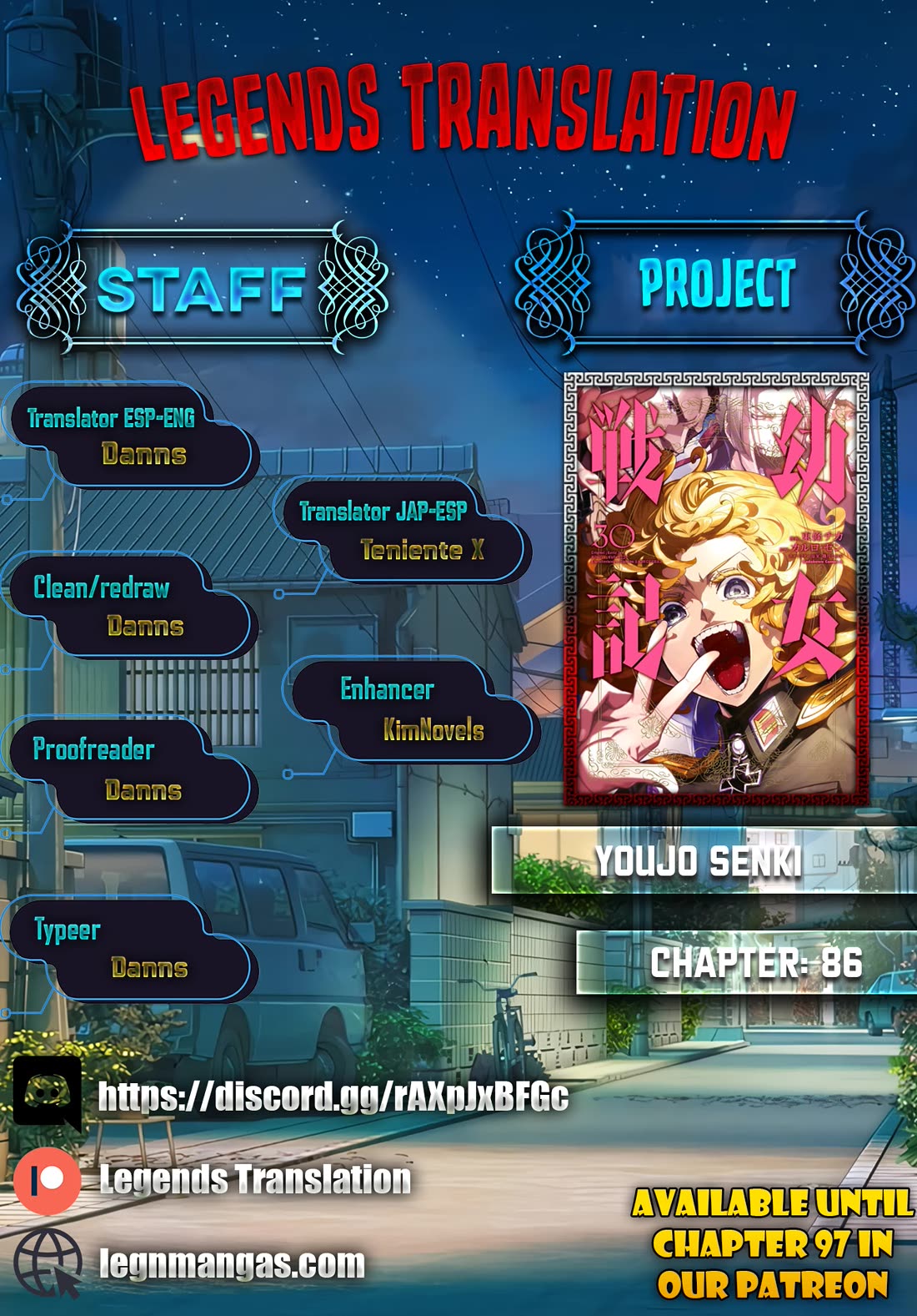 Youjo Senki Chapter 86 page 1 - Chapter 86: Goodwill Visit III