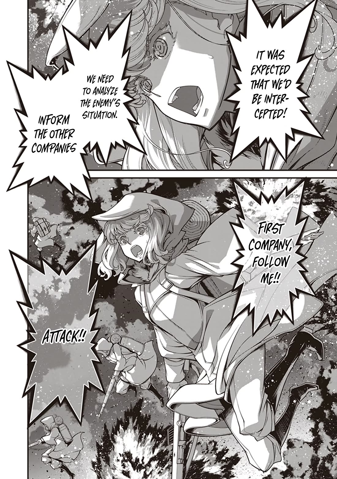 Youjo Senki Chapter 86 page 3 - Chapter 86: Goodwill Visit III