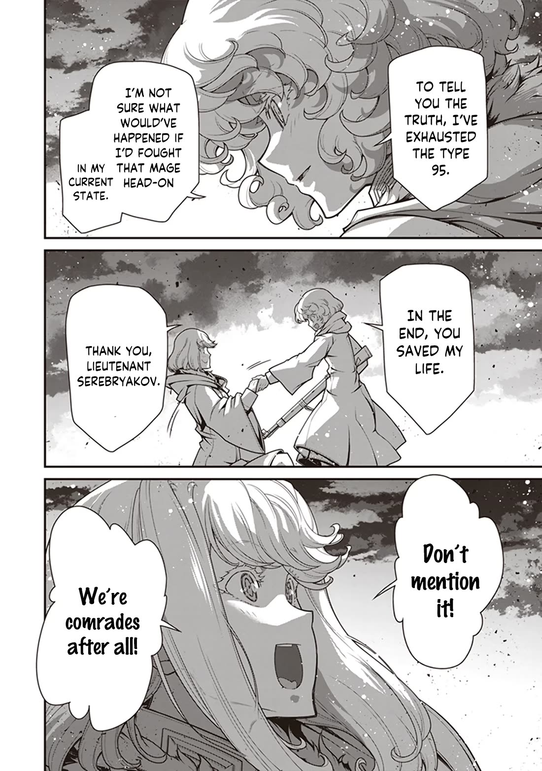 Youjo Senki Chapter 86 page 34 - Chapter 86: Goodwill Visit III