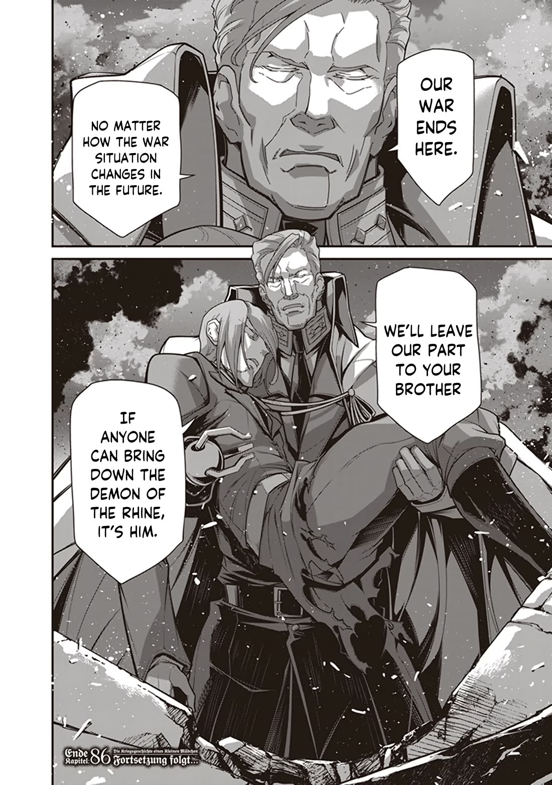 Youjo Senki Chapter 86 page 39 - Chapter 86: Goodwill Visit III