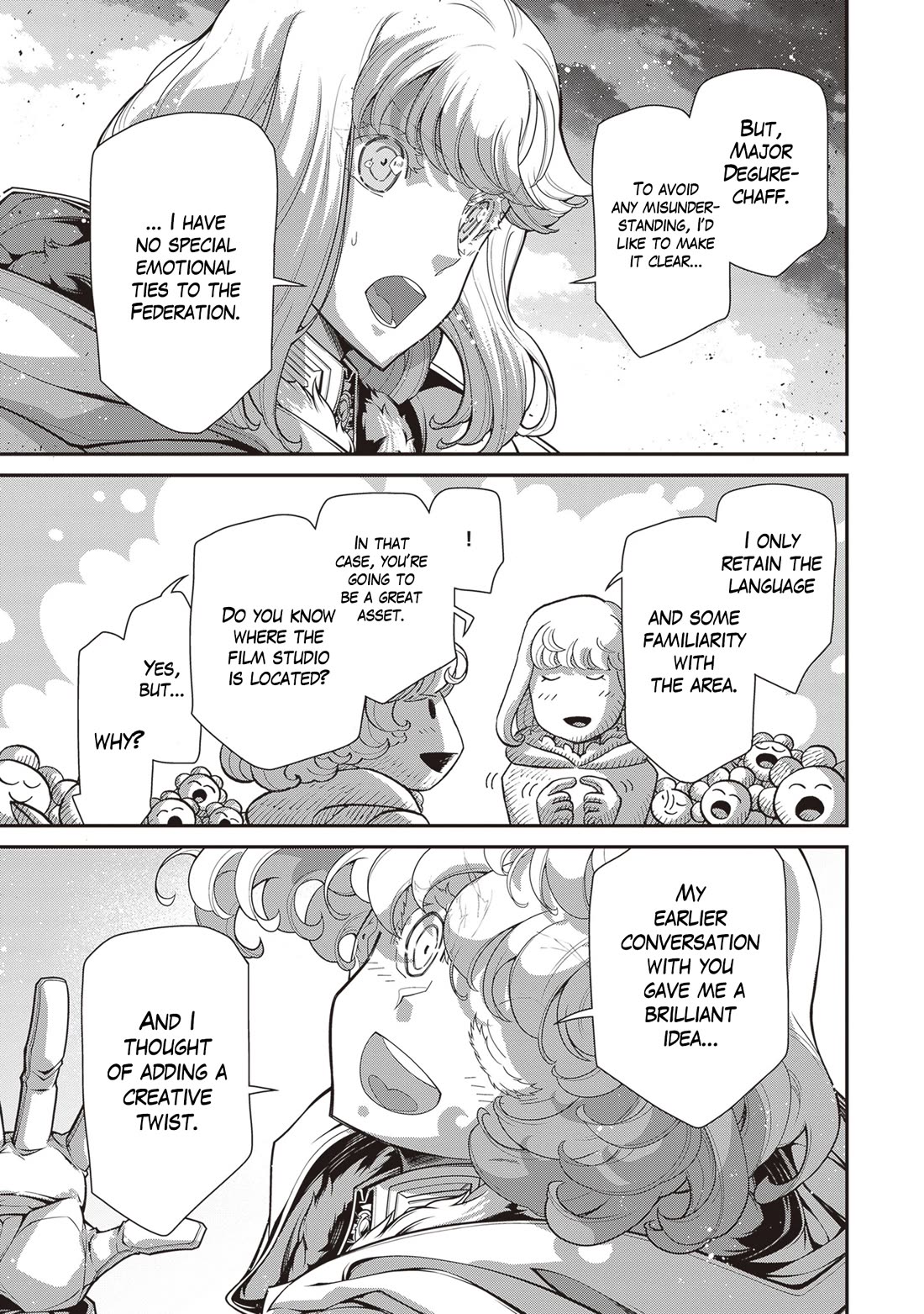 Youjo Senki Chapter 87 page 9 - Chapter 87: Goodwill Visit IIII