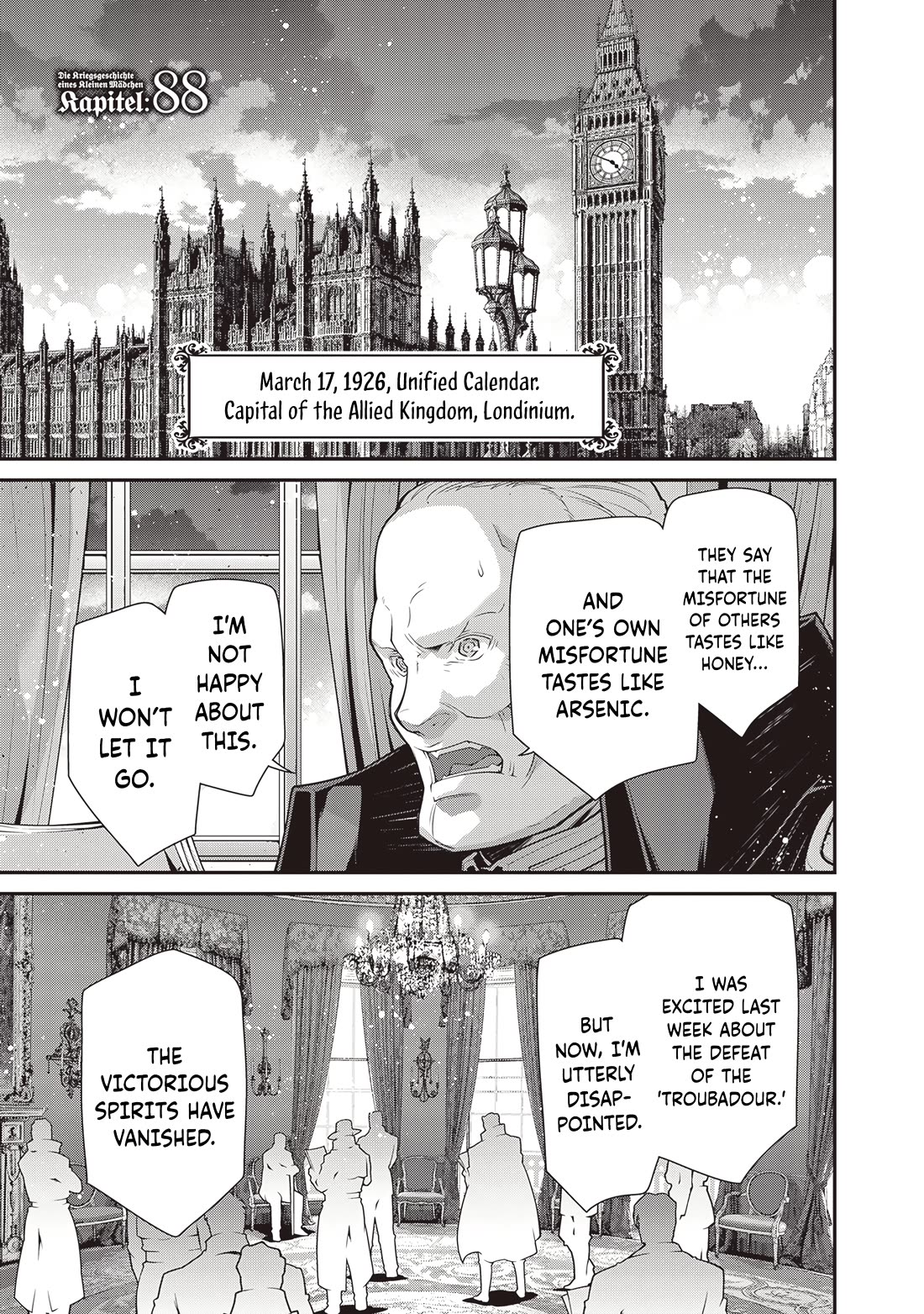Youjo Senki Chapter 88 page 2 - Chapter 88: Magnificent Victory I
