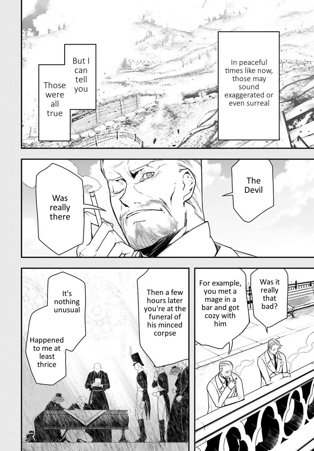 Youjo Senki Chapter 9 page 13 - Chapter 9: Andrew Reports: Mysteries of the Eleventh Goddess and V600