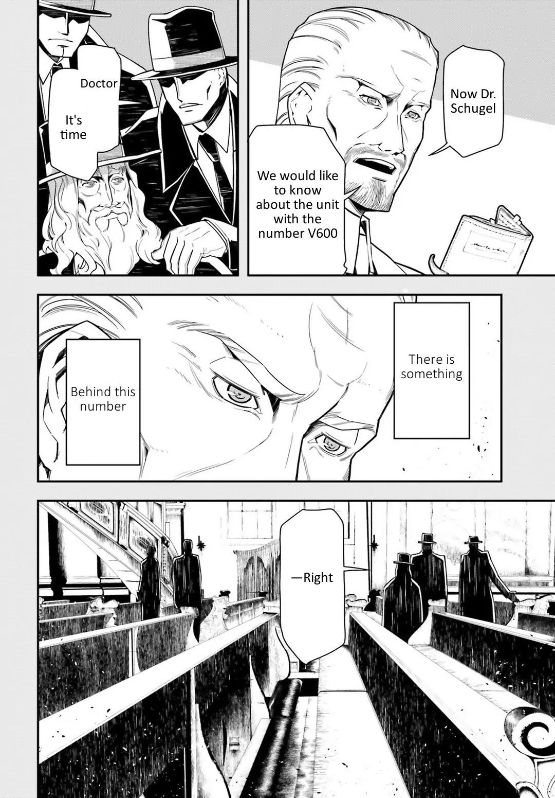 Youjo Senki Chapter 9 page 21 - Chapter 9: Andrew Reports: Mysteries of the Eleventh Goddess and V600