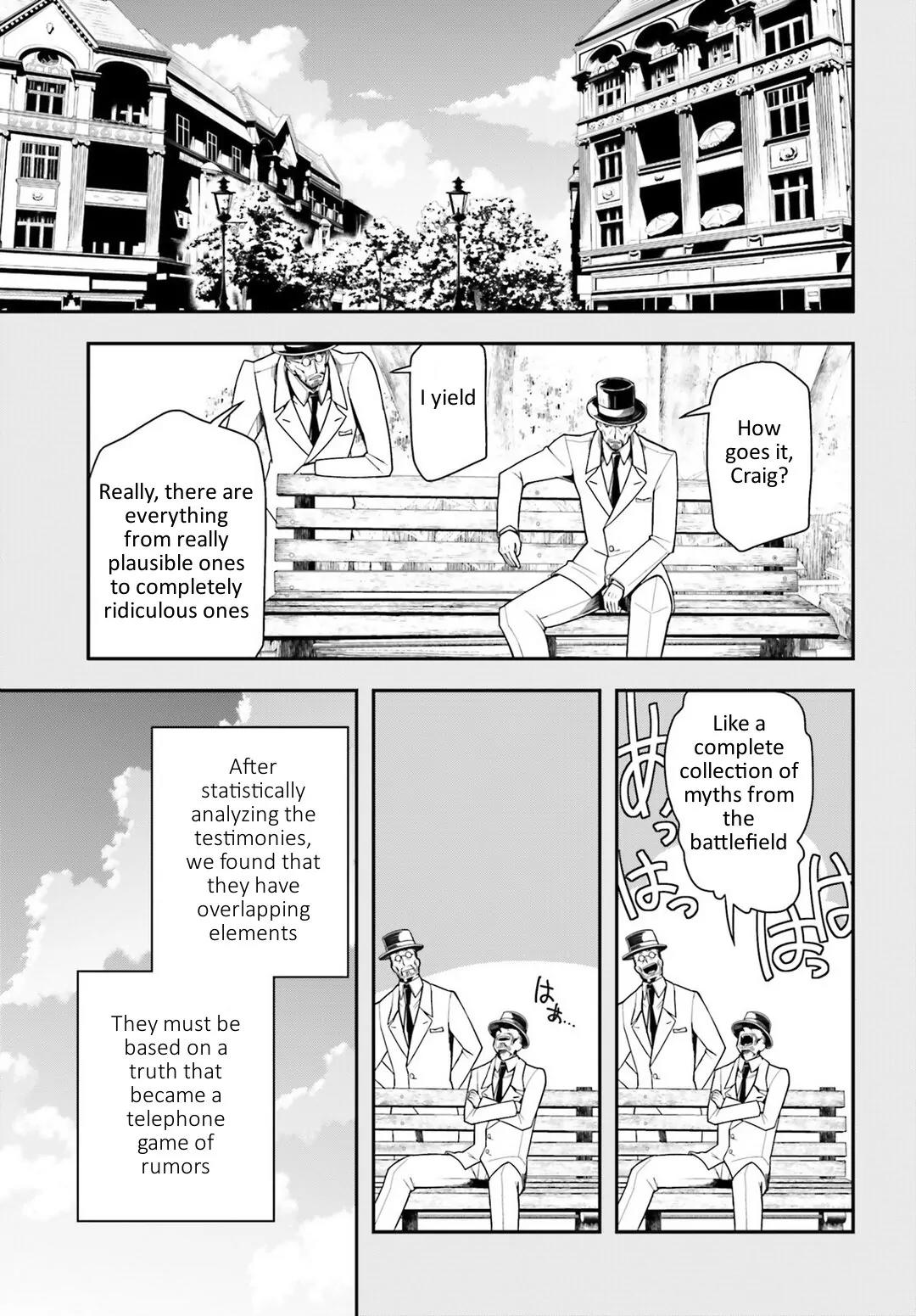 Youjo Senki Chapter 9 page 30 - Chapter 9: Andrew Reports: Mysteries of the Eleventh Goddess and V600