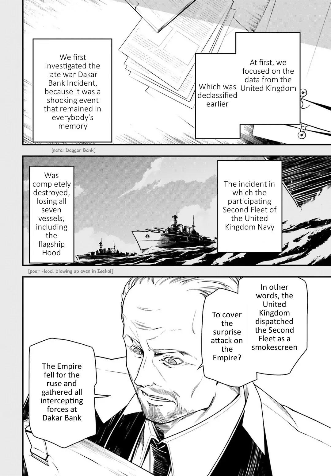 Youjo Senki Chapter 9 page 4 - Chapter 9: Andrew Reports: Mysteries of the Eleventh Goddess and V600