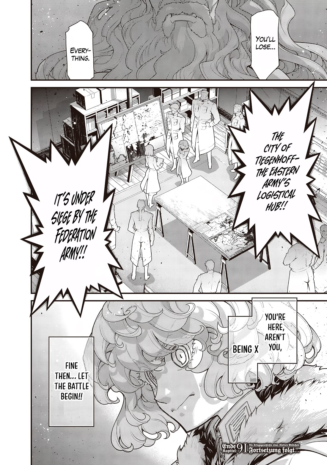 Youjo Senki Chapter 91 page 28 - Chapter 91: Magnificent Victory IV
