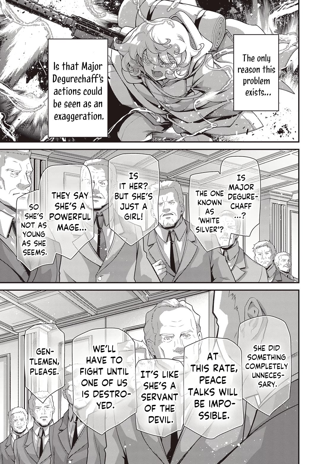 Youjo Senki Chapter 98 page 16 - Chapter 98: Reorganization I
