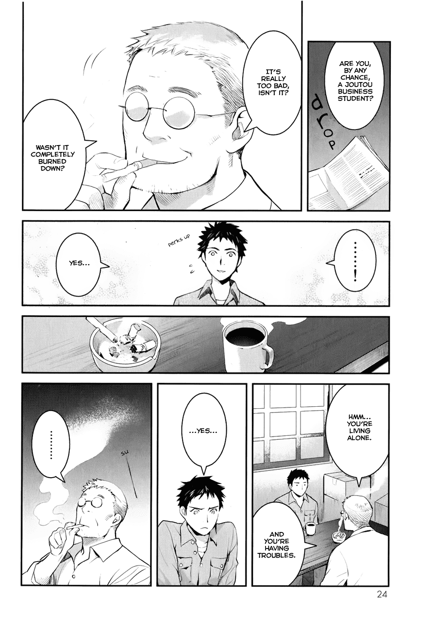 Youkai Apato no Yuuga na Nichijou Chapter 1 page 28 - Chapter 1: Yuushi and Kotobuki Manor