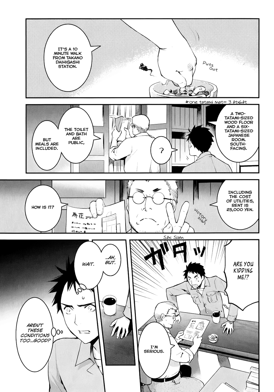 Youkai Apato no Yuuga na Nichijou Chapter 1 page 29 - Chapter 1: Yuushi and Kotobuki Manor