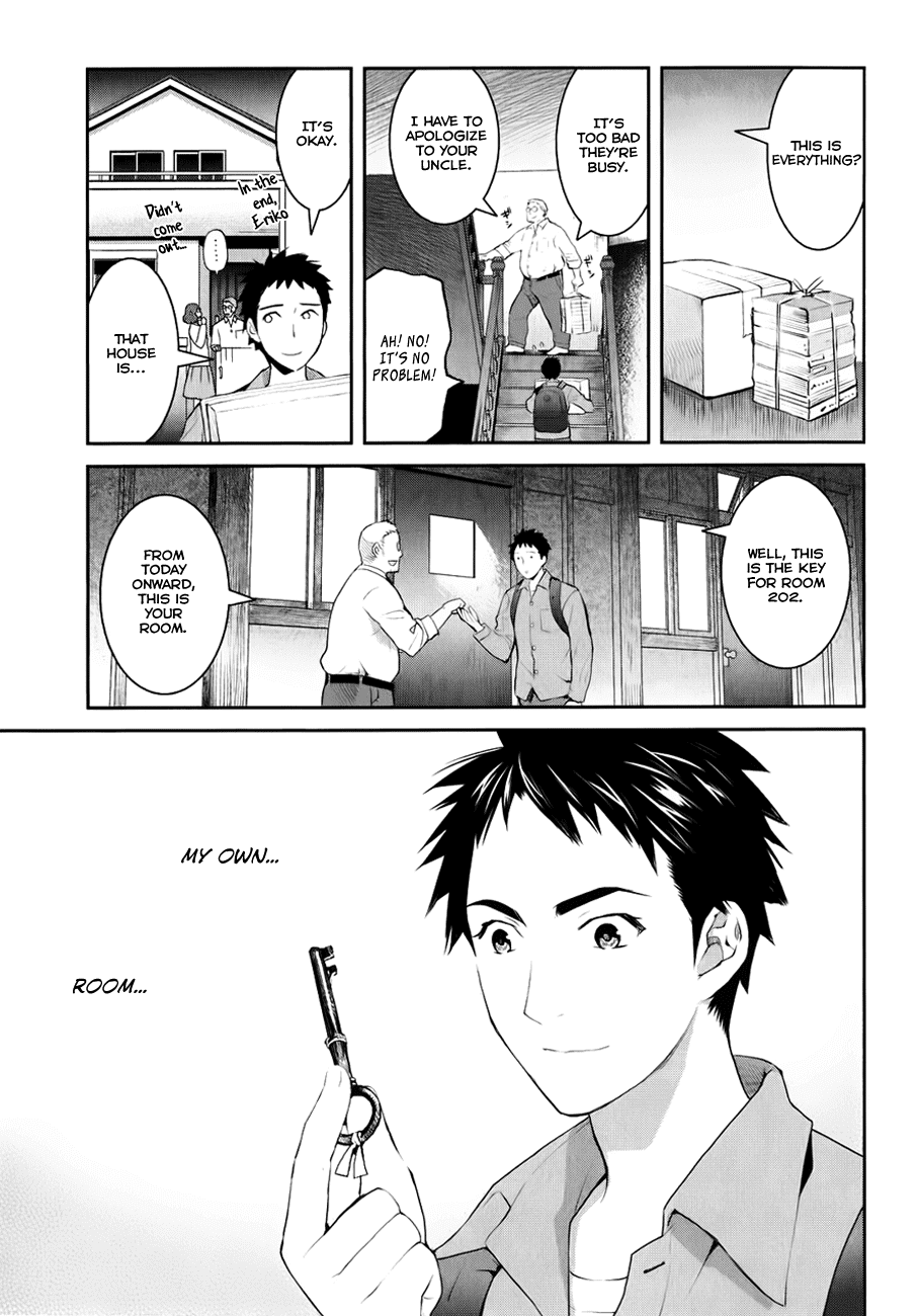 Youkai Apato no Yuuga na Nichijou Chapter 1 page 34 - Chapter 1: Yuushi and Kotobuki Manor